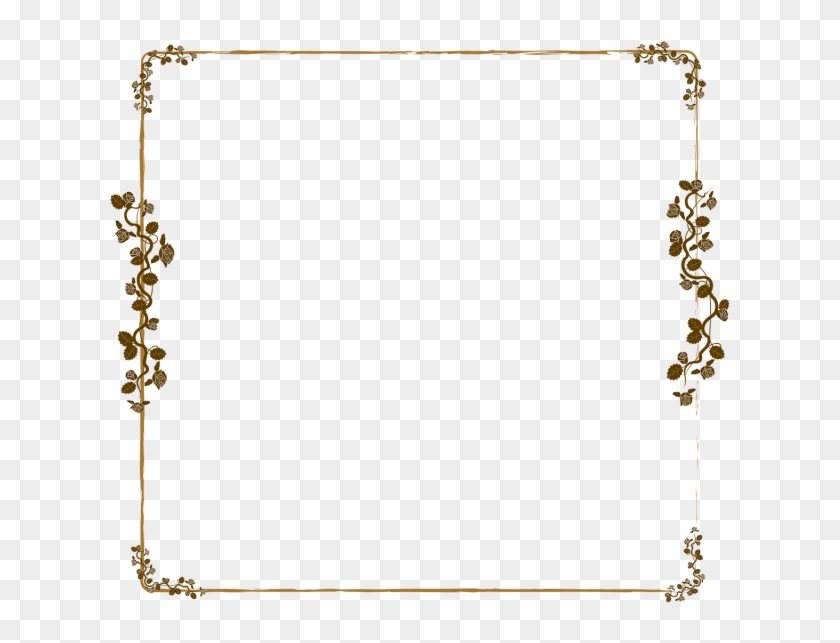 640 X 640 1 - Rose Gold Border Png Clipart #1765774