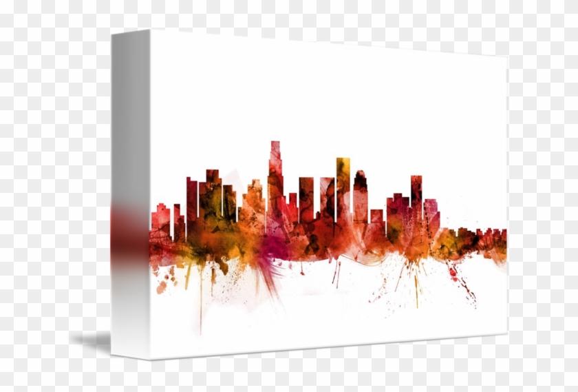 Los Angeles Skyline Png - Los Angeles Clipart #1766108