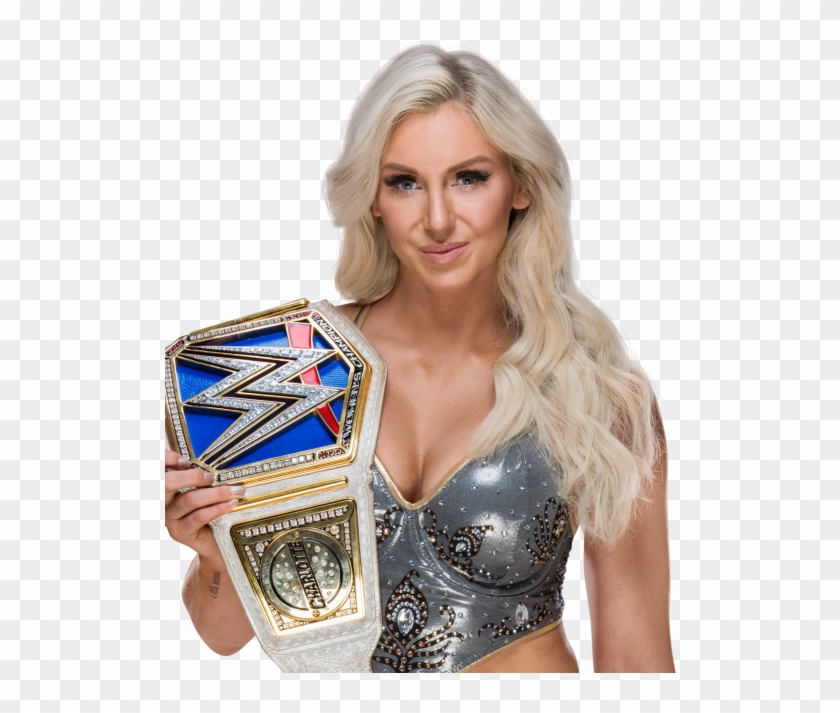 Charlotte Smackdown Womens Champion Png Clipart #1766143