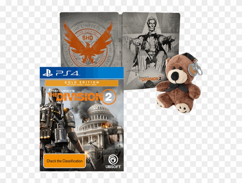 Tom Clancy's The Division 2 Lincoln Steelbook Edition - Division 2 Gold Edition Ps4 Clipart