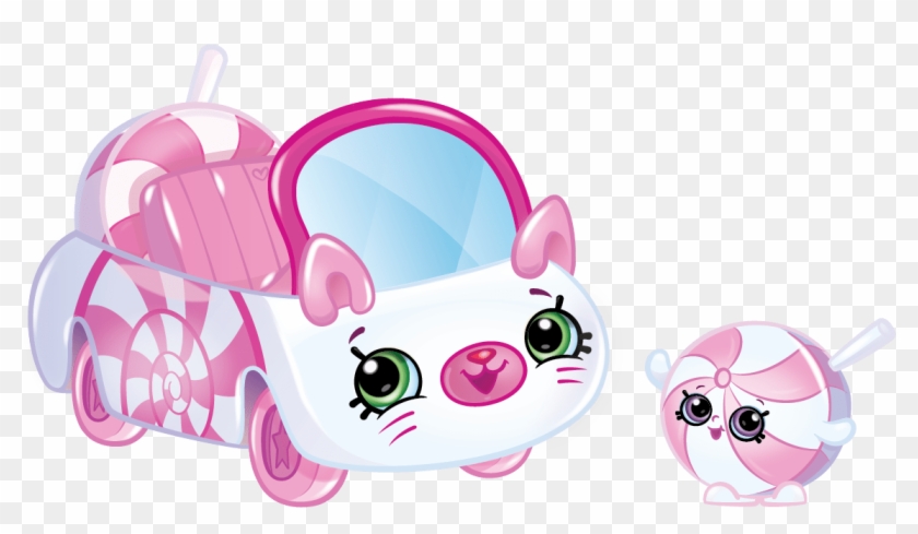Lollipop Soft Top Cutie Car Clipart