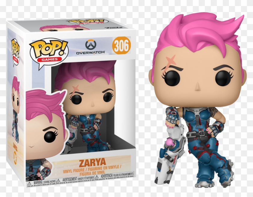 Zarya Pop Vinyl Figure - Funko Pop Overwatch Zarya Clipart