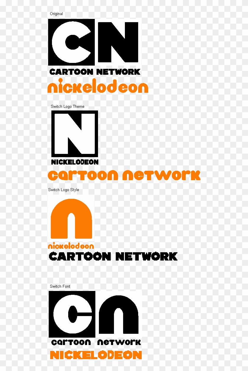 Cartoon Network And Nickelodeon Switch Styles By Cookiez4evr - Circle Clipart