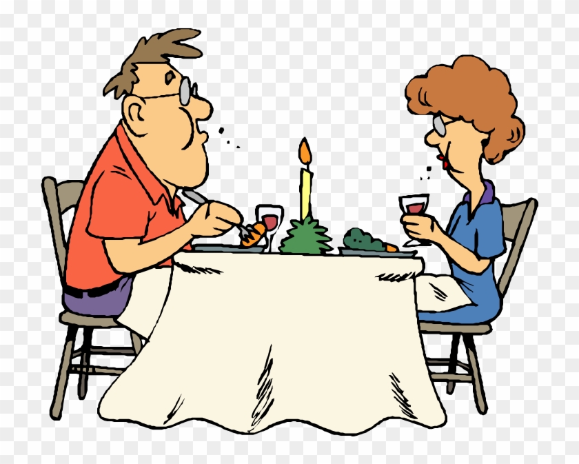 Cliparthot Manners Of Eat Dinner And Reservations - Cartoon - Png Download