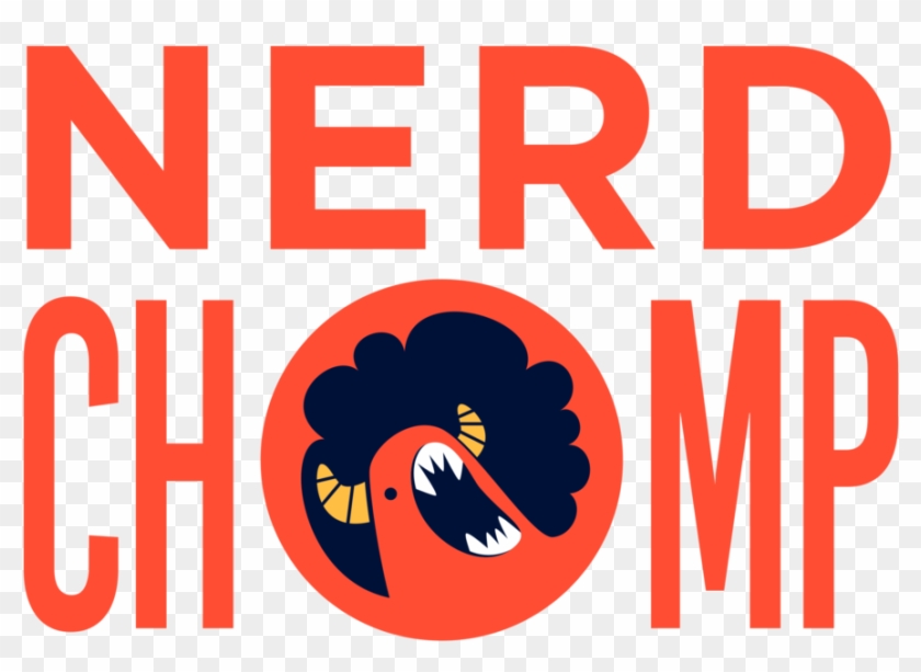 Chomp White Dark Backg Short - Circle Clipart