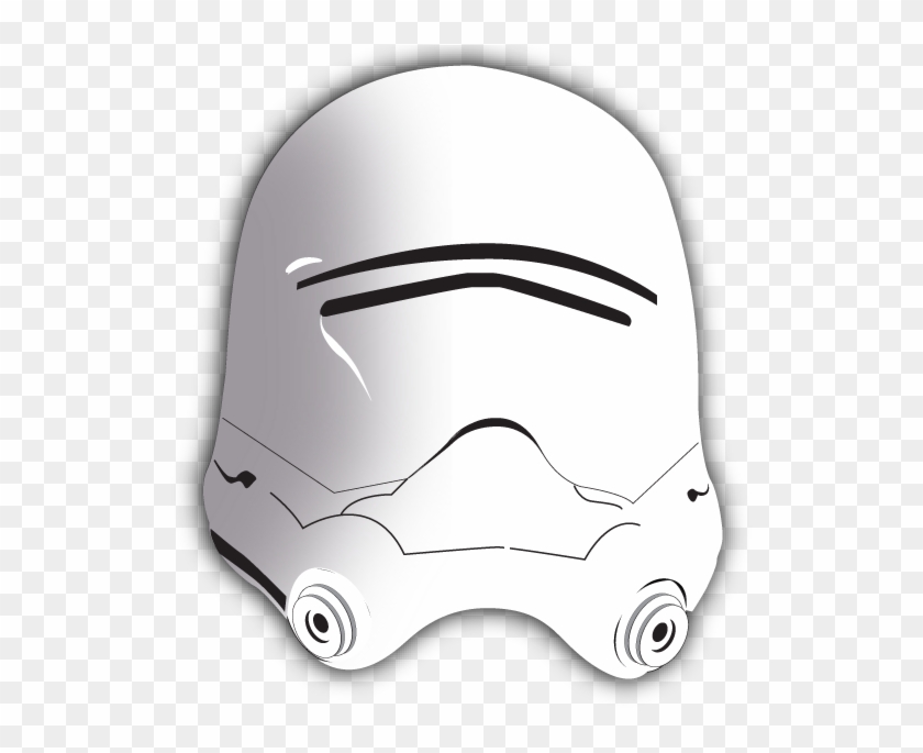First Order Flametrooper - First Order Flametrooper Helmet Clipart #1767090