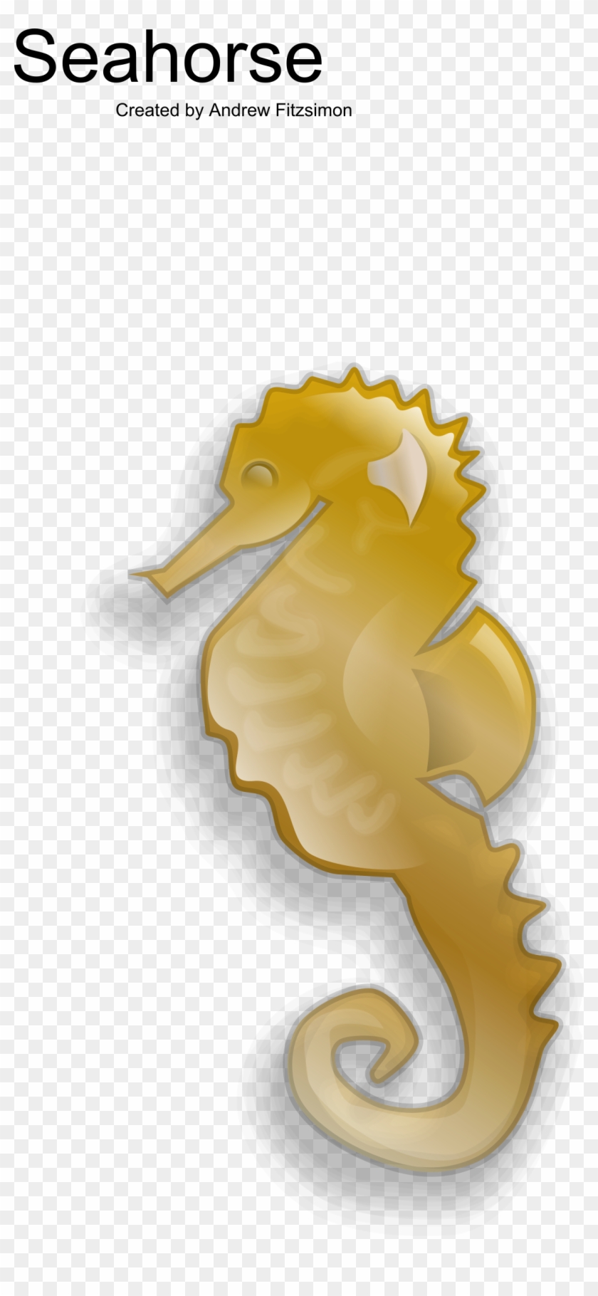 Big Image - Seahorse Clipart - Png Download #1767121