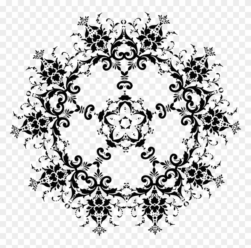 All Photo Clipart Grass Crown Wreath Flower Depositphotos - Circle Vector Png Floral Transparent Png