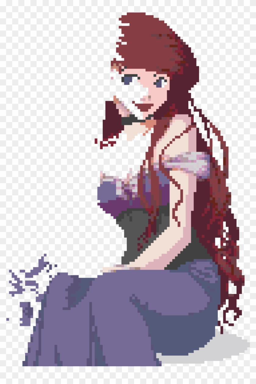 Elegant Ariel - Unfinished - Cartoon Clipart #1767688