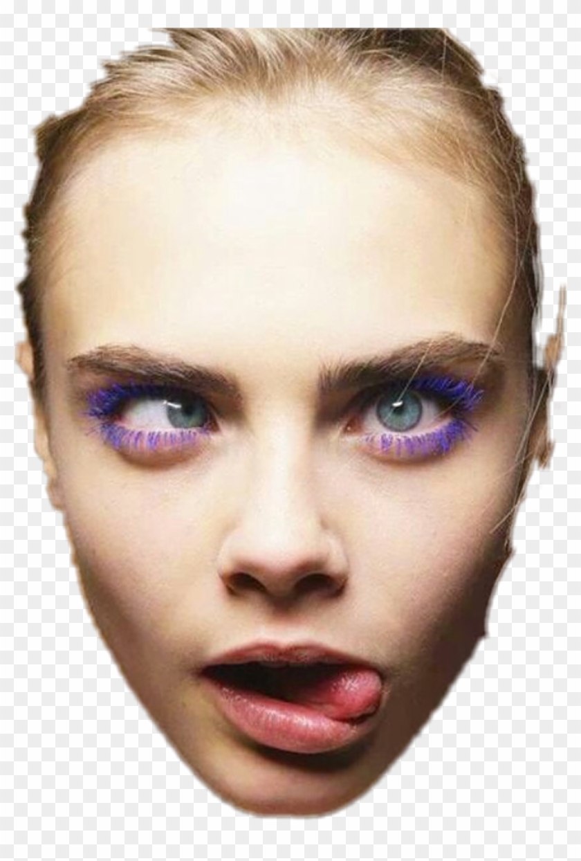 Report Abuse - Caras Graciosas De Cara Delevingne Clipart #1767772