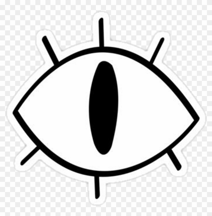 #eye #bill #billcipher #gravityfalls #aesthetic #tumblr - Gravity Falls Bill Cipher Eye Clipart