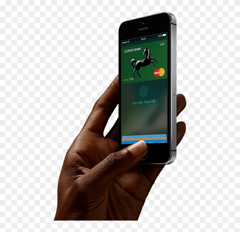 Apple Pay On Iphone Se - Black Iphone Se In Hand Clipart