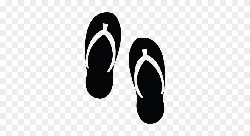 wallpapers Black And White Flip Flops Clipart beach footwear holiday sea shoes