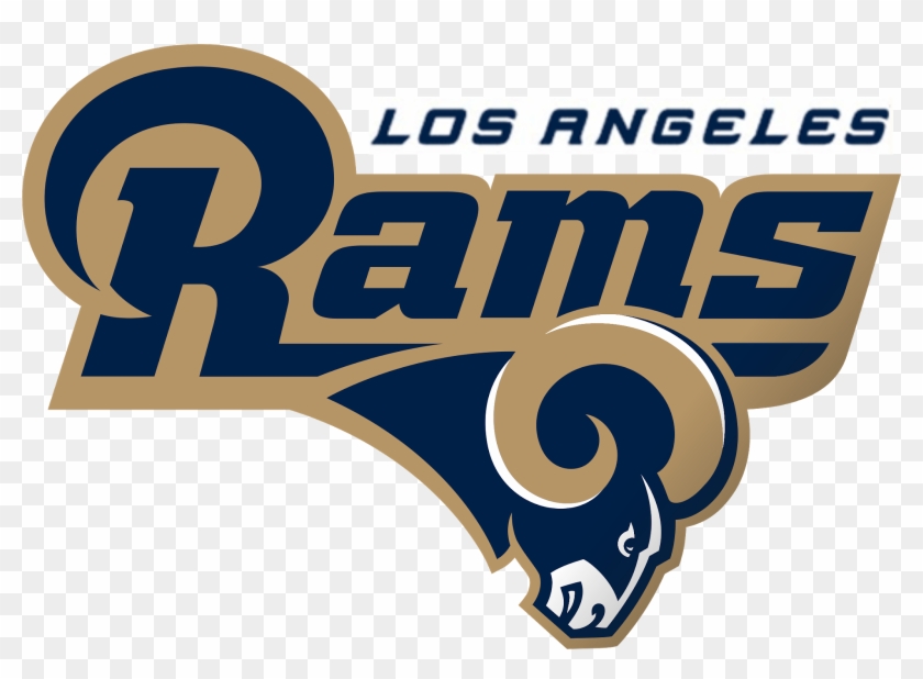 Los Angeles Rams-nfl - Los Angeles Rams Logo 2019 Clipart #1768028