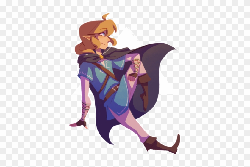 Link Zelda Png - Zelda And Link Botw Transparent Clipart
