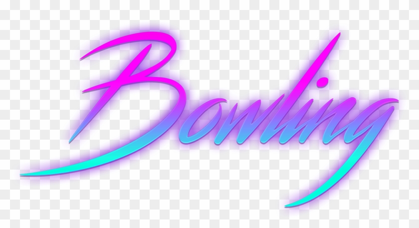 Bowling Rolls Png Clipart - Neon Bowling Clip Art Transparent Png #1768318