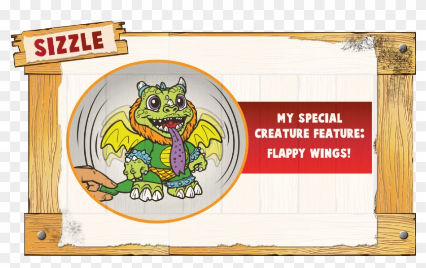 Crate Creatures Surprise Sizzle - Am Just A Little Creature I Cannot Change This Clipart #1768327