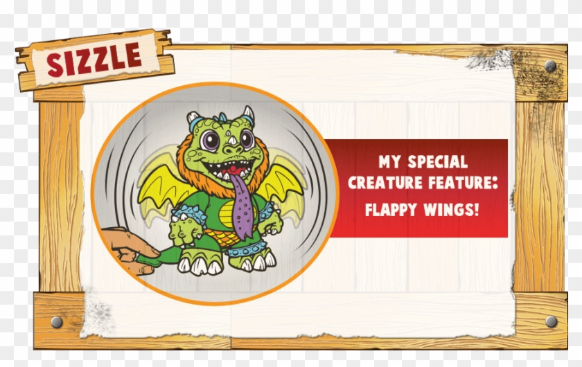 Crate Creatures Surprise Sizzle - Am Just A Little Creature I Cannot Change This Clipart