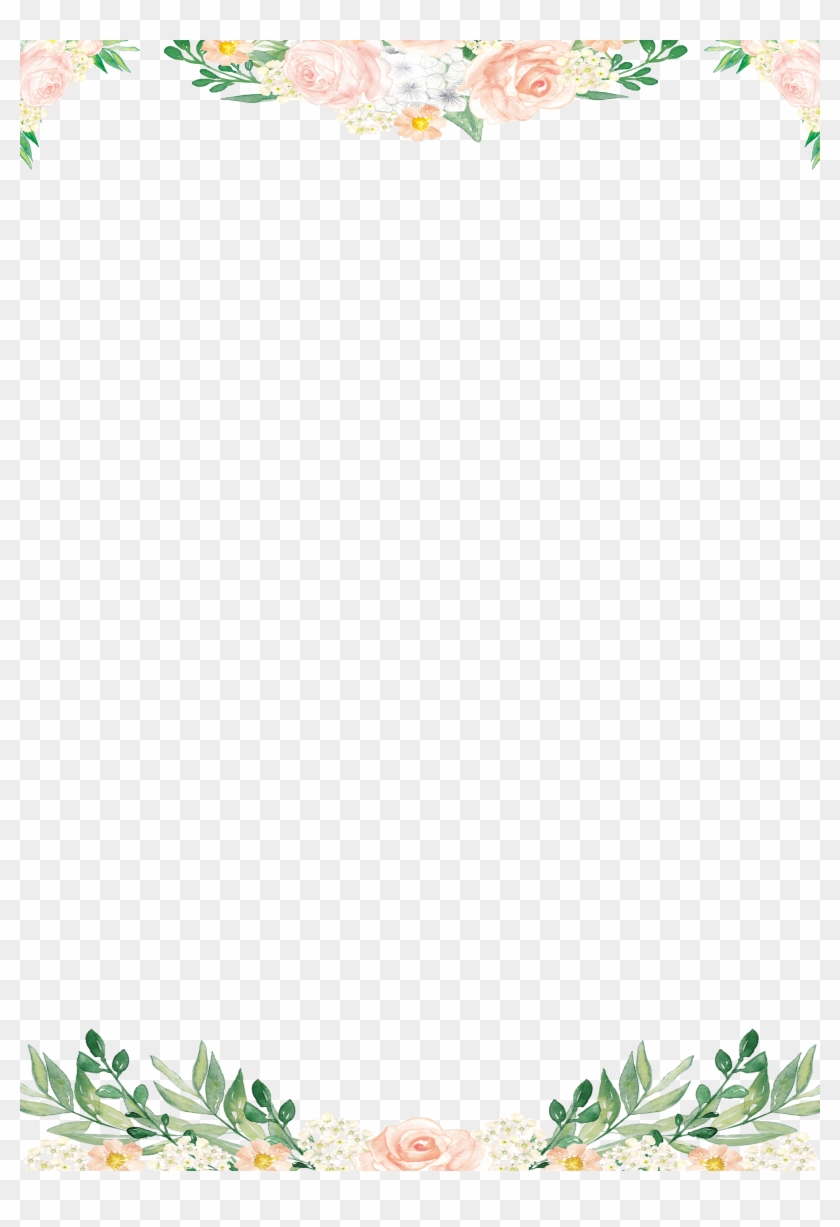 Wedding Flowers Png Free Hd - Border Aesthetic Clipart