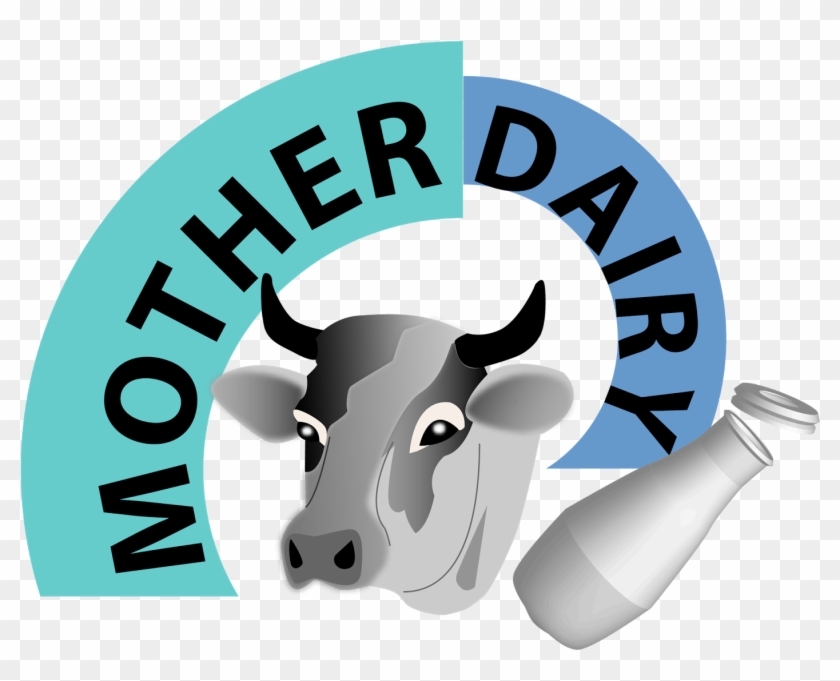 India Clipart Number - Mother Dairy Cow Logo - Png Download #1768961