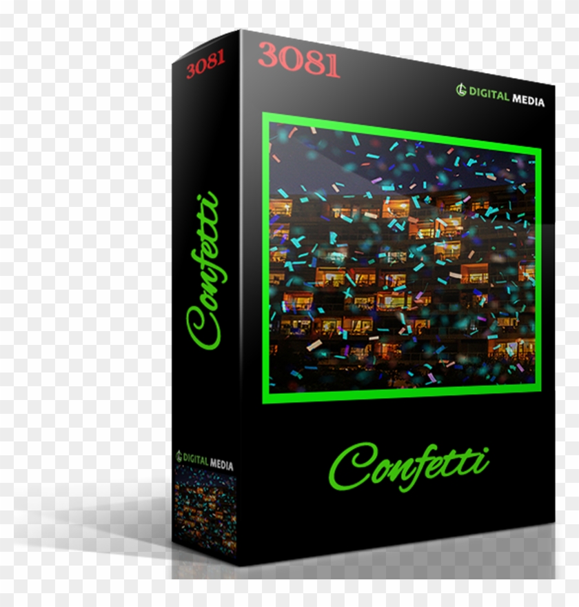 3081 Confetti Overlay - Electronics Clipart #1770150