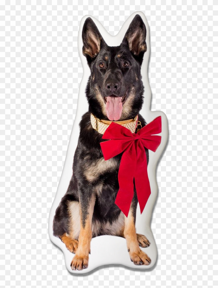 German Shepherd Christmas Pillow Clipart #1770381