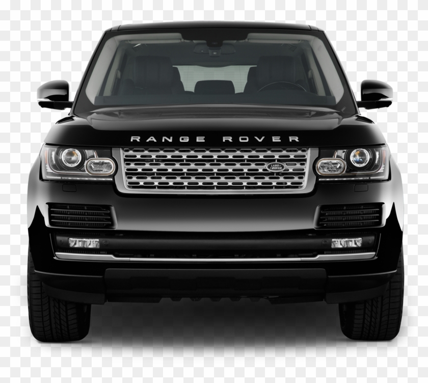 Black Car Land Rover Free Cut Out - Range Rover 2017 Front Clipart #1770467