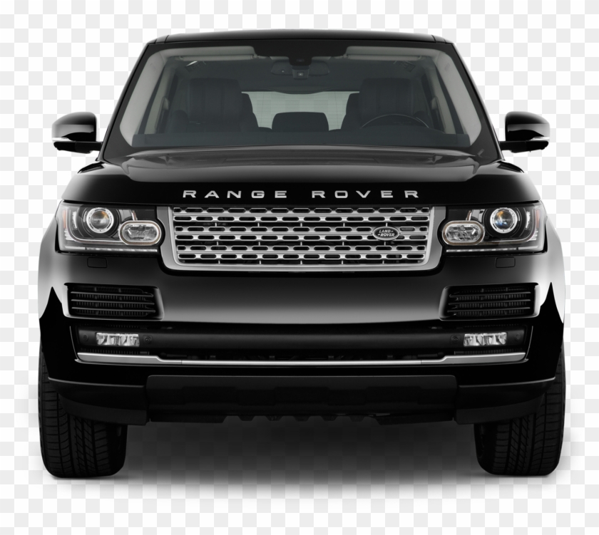 Black Car Land Rover Free Cut Out - Range Rover 2017 Front Clipart