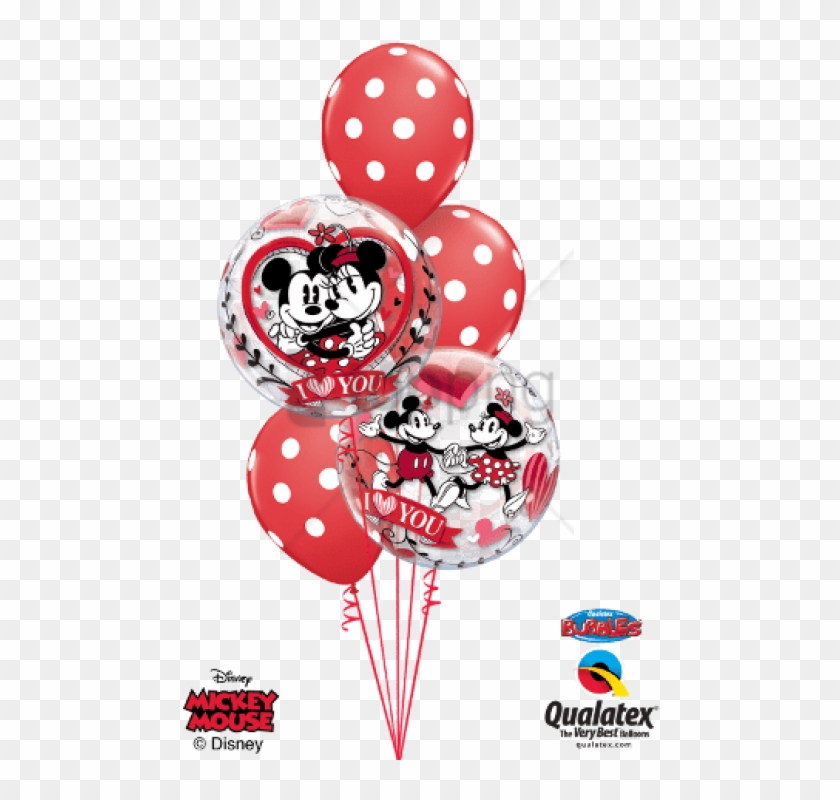 Free Png Download Mickey & Minnie Polka Dots - Welcome Baby Balloons Clipart