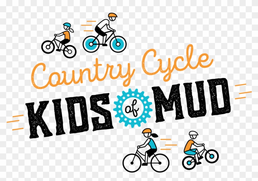 Country Cycle Kids Of Mud - Graphic Design Clipart #1771479
