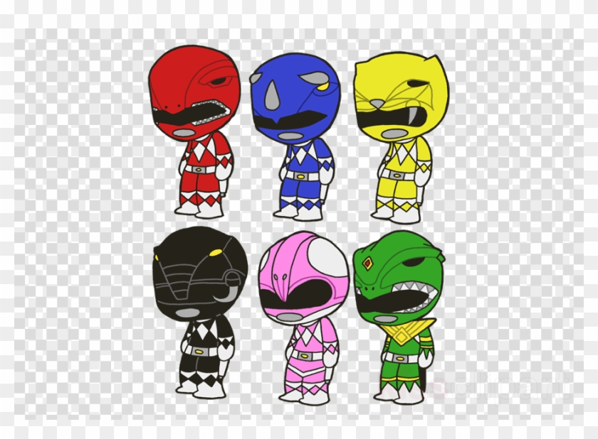 Download Power Ranger Black Cartoon Clipart Tommy Oliver - Power Ranger Mighty Morphin Drawing - Png Download