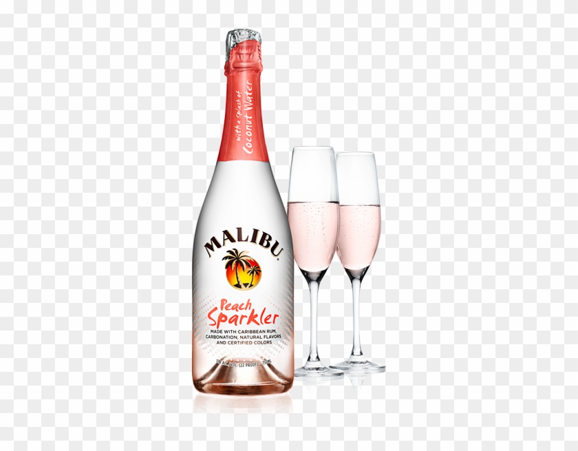 Made With - - Malibu Rum Clipart