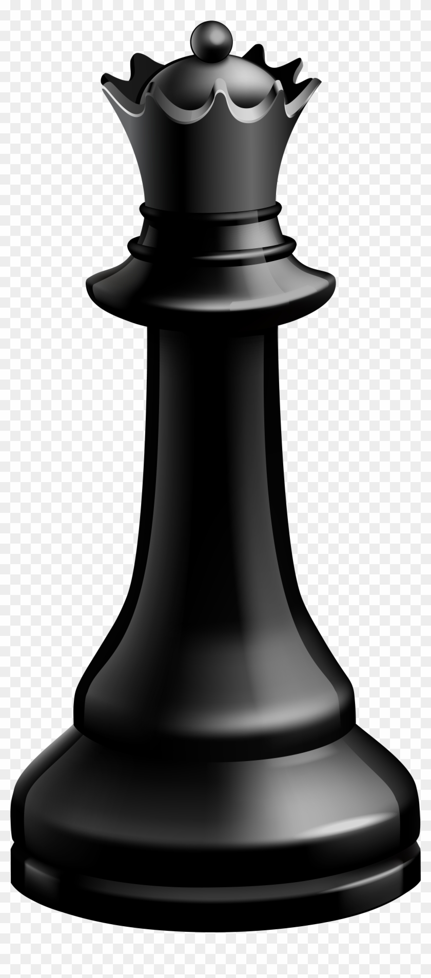 Queen Black Chess Piece Png Clip Art - Queen Chess Piece Clipart Transparent Png #1772301