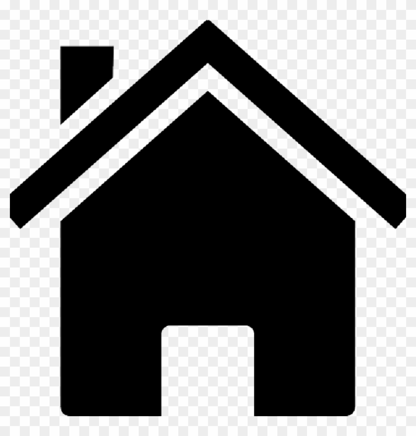 House Images Clip Art Free Clipart House Silhouette - Black House Clipart - Png Download #1772374