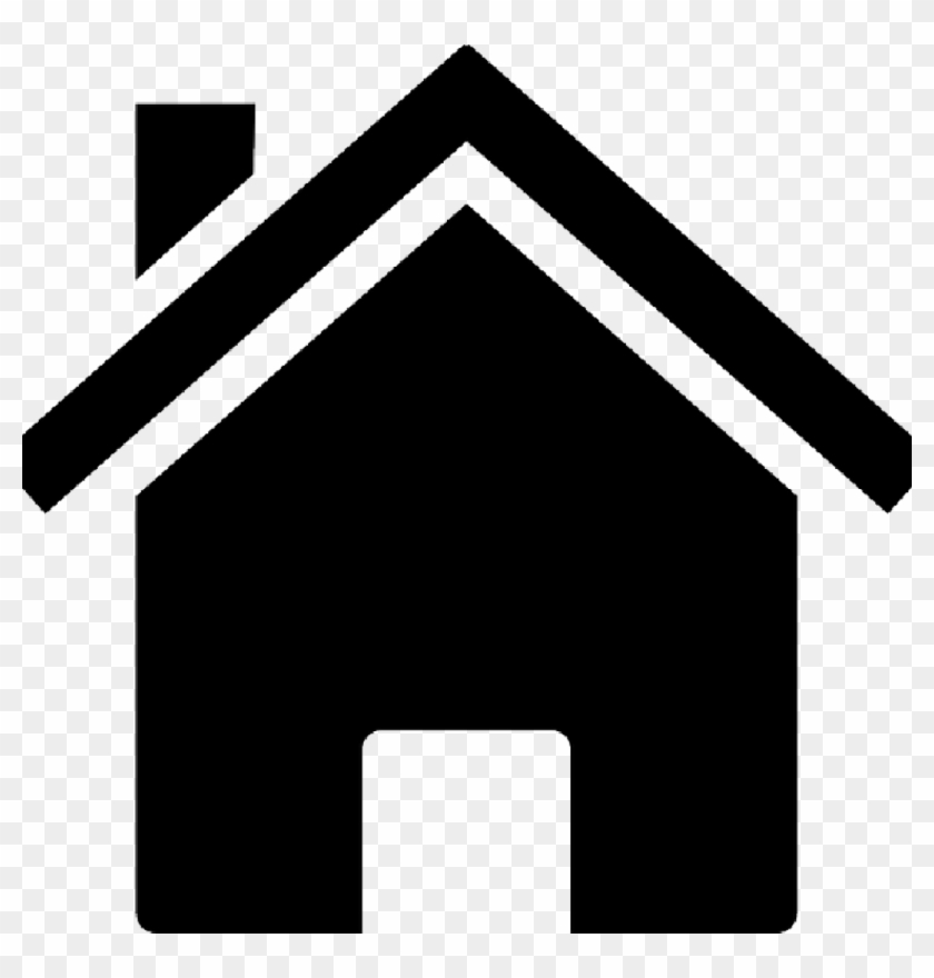 House Images Clip Art Free Clipart House Silhouette - Black House Clipart - Png Download