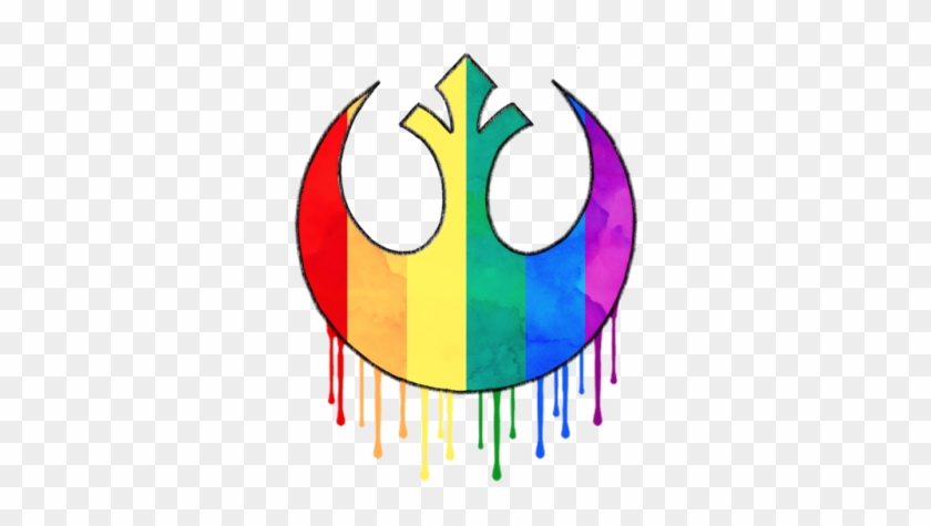 Star - Star Wars Pride Flag Clipart