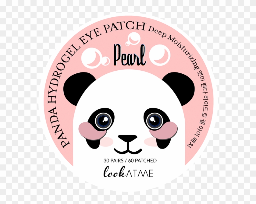 Look At Me Panda Hydrogel Eye Patch Clipart