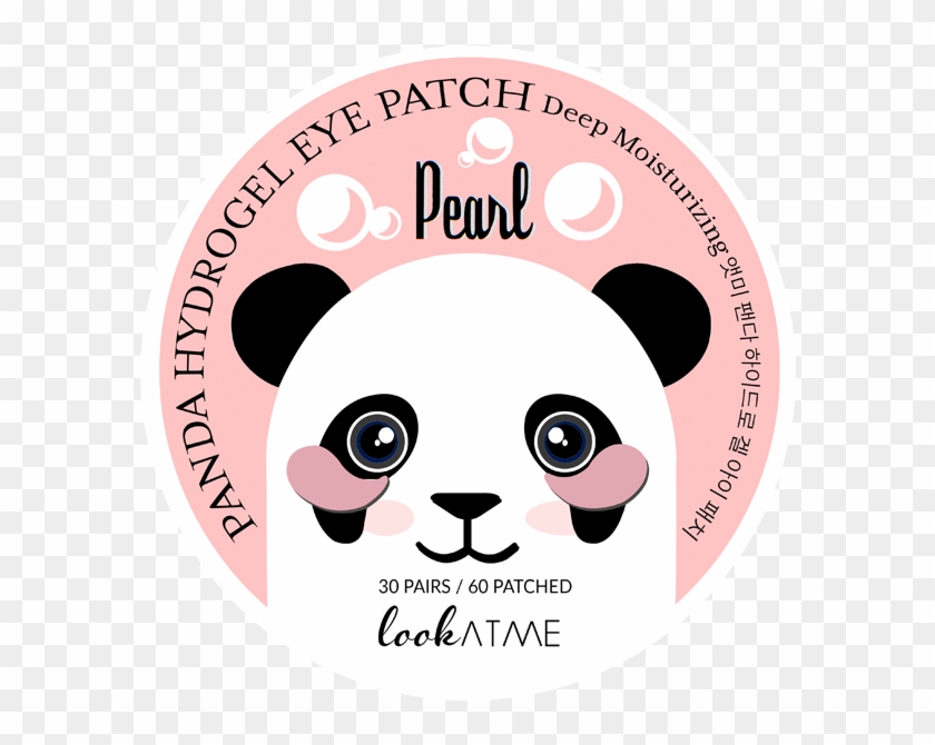 Look At Me Panda Hydrogel Eye Patch Clipart #1772654