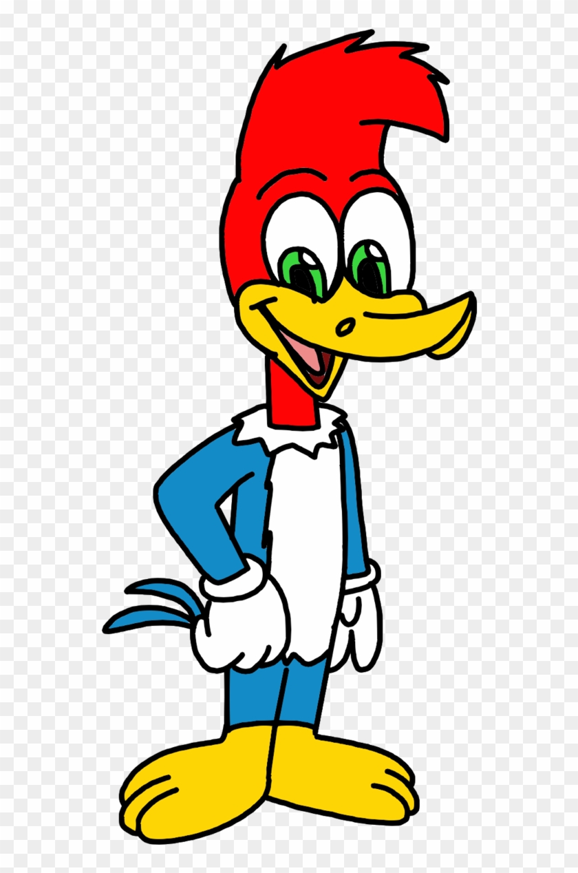 Woodpecker With His Design - Woody Woodpecker By Marcospower1996 Clipart #1773619