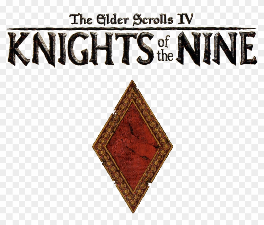 Elder Scrolls Iv Logopedia Fandom - Knights Of The Nine Logo Clipart #1773773