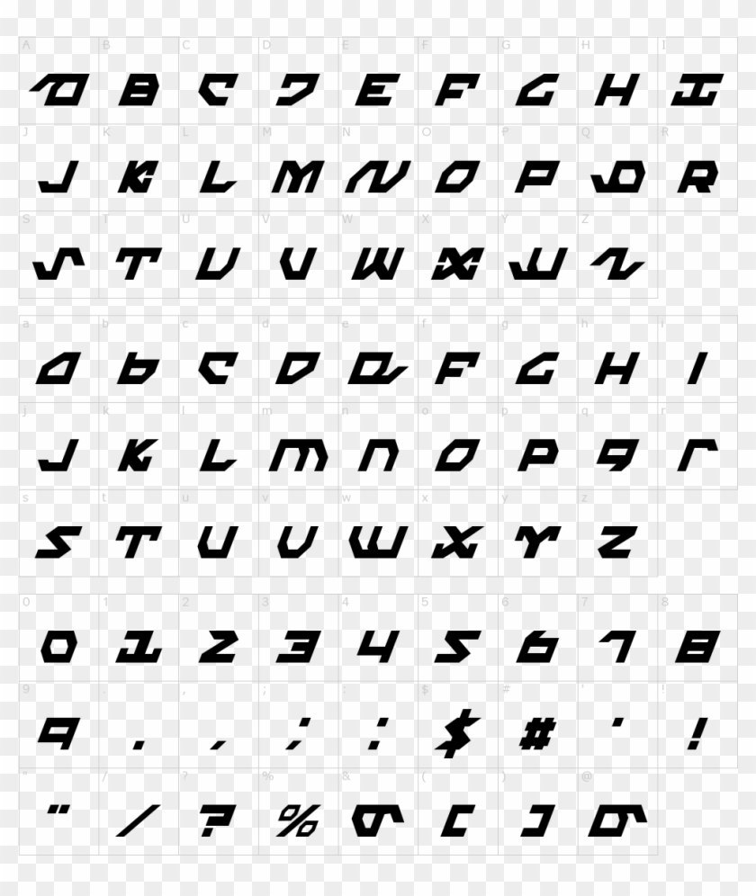 Night Runner Font - Some Time Later Font Clipart #1773901