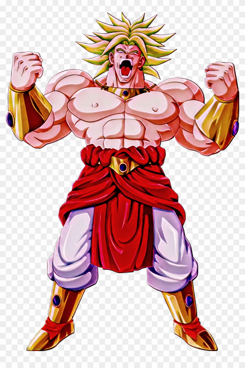 Broly Sticker - Dragon Ball Z Broly Png Clipart