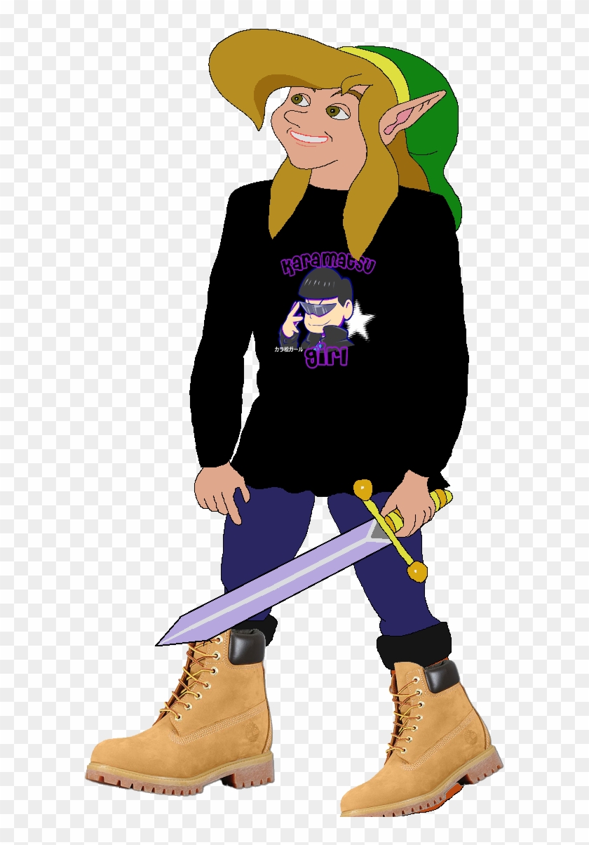 “if Cd-i Link Lived In 2017, He Would Look Like - Cartoon Clipart