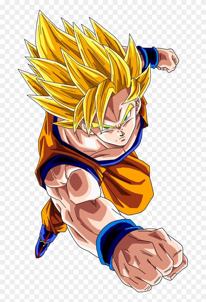 Goku Super Saiyan 2 Png - Goku Super Saiya 2 Clipart #1774604