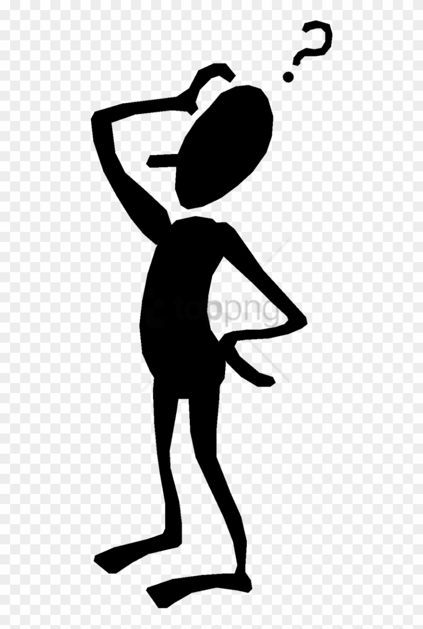 Free Png Download Confused Kid Png Png Images Background - Clipart Thinking  Man Transparent Png (#1774843) - PikPng