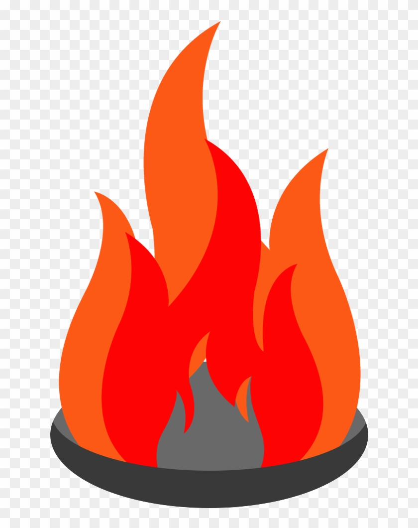 Beach Bonfire Clipart - Png Download #1775143