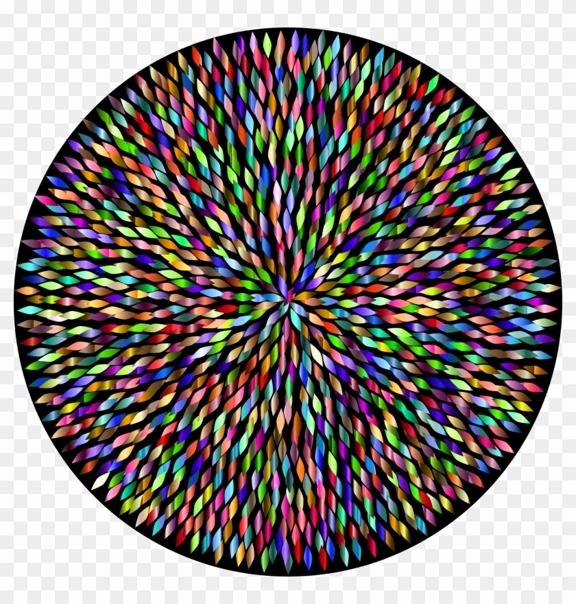 This Free Icons Png Design Of Prismatic Abstract Flower Clipart
