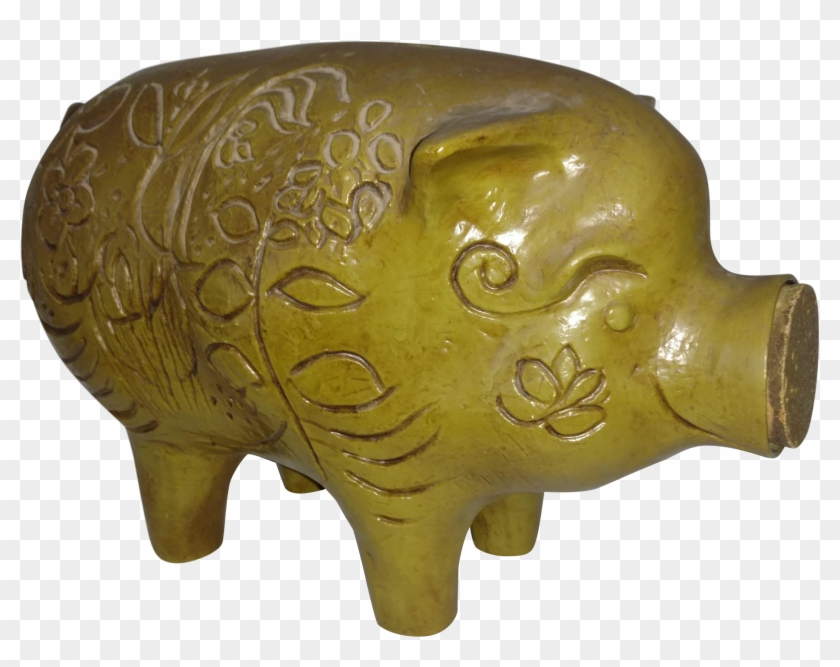 Old Piggy Banks - Statue Clipart #1775858