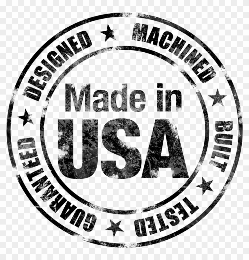 Made In Usa Black - Circle Clipart