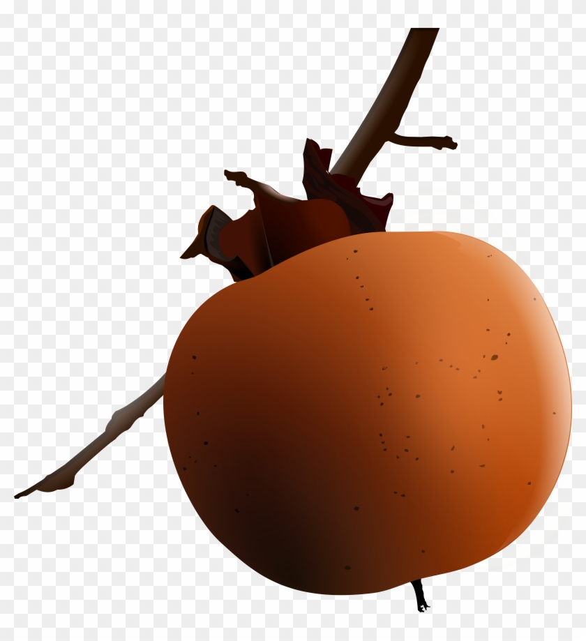 Persimmon Png Transparent Images - 감 Png Clipart #1776595